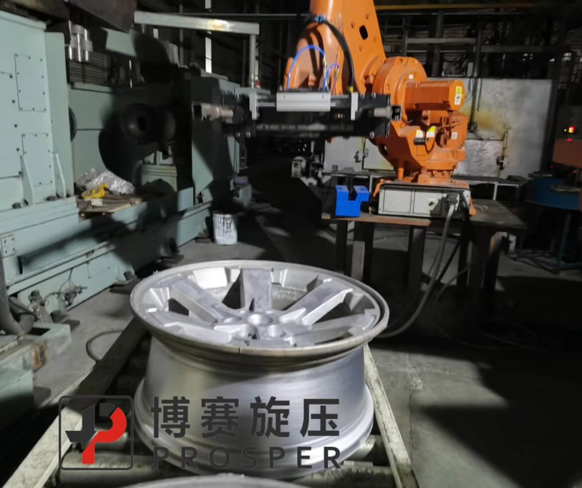 Horizontal Type Wheel Rims Machine